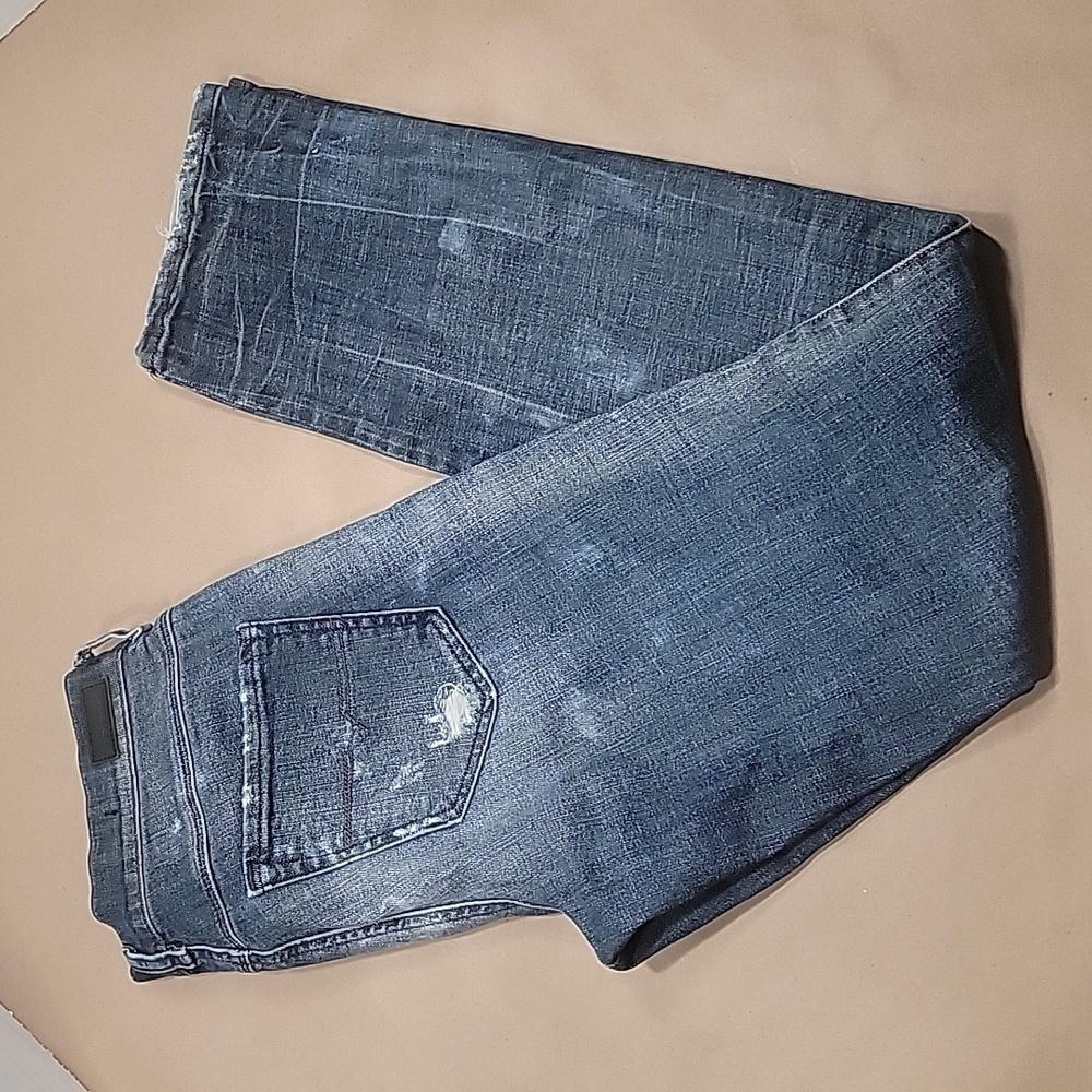 Diesel Size 28W x 32L Regular Slim-Straight Sandy Jeans, Medium Wash EUC.